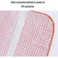 thumbnail image 5 of Alfombrilla de ducha semicircular Alfombrilla de ducha antideslizante Alfombrilla de baño de microfibra antracita para baño Cocina Alfombrilla de suelo Tamaño 50 x 80 cm JFHHH pequeña, 5 of 5