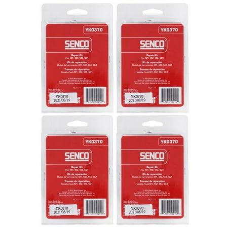 Senco YK0370 Repair Kit Tool Replacement Parts for M1, M2 M3 SC1A, SC1B Stapler and SC1XP Senclamp Gun (4-Pack)