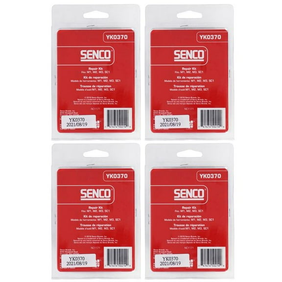 Senco YK0370 Repair Kit Tool Replacement Parts for M1, M2 M3 SC1A, SC1B Stapler and SC1XP Senclamp Gun (4-Pack)