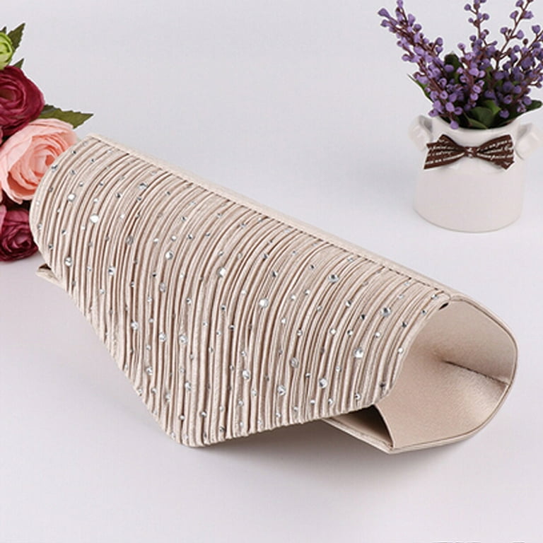 Large rose gold clutch cheap bag