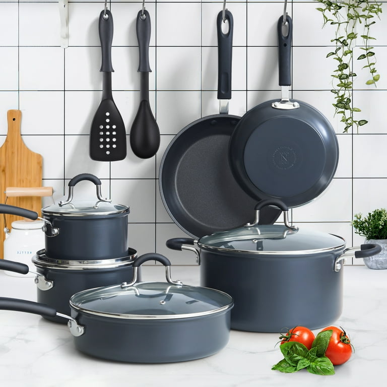  Kirkland Signature 12-piece Hard Anodized Cookware Set: Home &  Kitchen