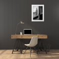 thumbnail image 3 of Pica, Jeff 24x32 White Modern Wood Framed Museum Art Print Titled - Brooklyn Bridge and Civic Center, 3 of 4