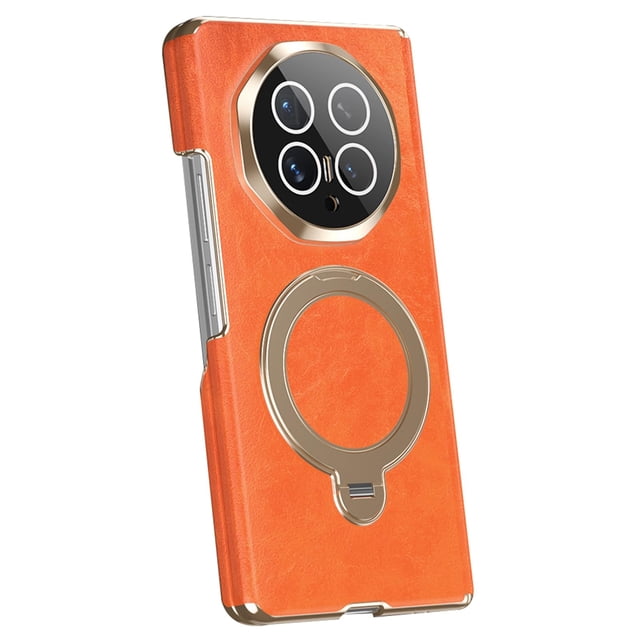 Case For Huawei Honor Magic V6, Silicone Cover With Supports Wireless Charging Anti-Scratch Kickstand Shell