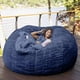 thumbnail image 2 of 1 funda para silla grande circular suave y esponjosa, cómoda funda de terciopelo para sofá, para sala de estar, dormitorio, oficina, decoración del hogar, SOLO funda, SIN RELLENO, 180 cm x 90 cm., 2 of 5