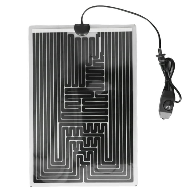 Reptile Heating Pad with Temperature Control 220V 20W Under Tank Heat Mat for Tortoise Snakes CN Plug