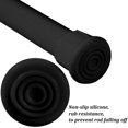 thumbnail image 4 of HAHADAXA Small Tension Rods for Cabinets Cupboard Bars for RV Closets Refrigerator, Spring Rods 11.8 to 19.6 Inches, 6 Packs (Black), 4 of 7