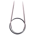 thumbnail image 1 of Aguja Aluminio Susan Bates Punta Rosa Claro Circular T1194-CIR35, 1 of 1