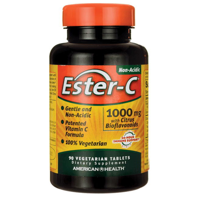 American Health Ester-C With Citrus Bioflavonoids - 1000 Mg - 90 Vegetarian Tablets
