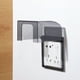 thumbnail image 4 of Cubierta de tomacorriente Cubierta de lluvia para tomacorriente Protector de receptáculo de pared Protector de enchufe Cubierta de tomacorriente Cubierta de tomacorriente eléctrico, 4 of 8