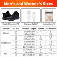 thumbnail image 6 of Heated Sneakers for Men and Women,Electric Foot Warmer,Winter Snow Boots,3 Adjustable Temperature,Unisex Heating Sports Shoes for Hiking Skiing (Women), 6 of 7