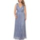 thumbnail image 1 of XSCAPE Vestido brillante para mujer, Metálico, 18W, 1 of 1