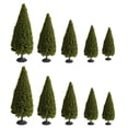 thumbnail image 1 of Miangastore Sand Table Model Tree Micro Landscape 10Pack 4x2.4In, 1 of 8
