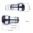 thumbnail image 5 of Diving BCD Inflators Sidemount Wing Standard Power K-Shape Replacement Accessory Equipment, 5 of 9