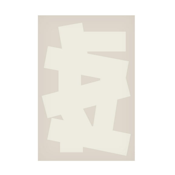 Trademark Fine Art Oju Design  Geometric 3 Canvas Wall Art