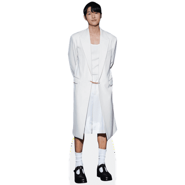 Song Joong-Ki (White Outfit) Mini Size Cutout. Standee.