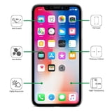 5D Tempered Glass Screen Protector Curved Full Cover [HD Crystal Clear ...