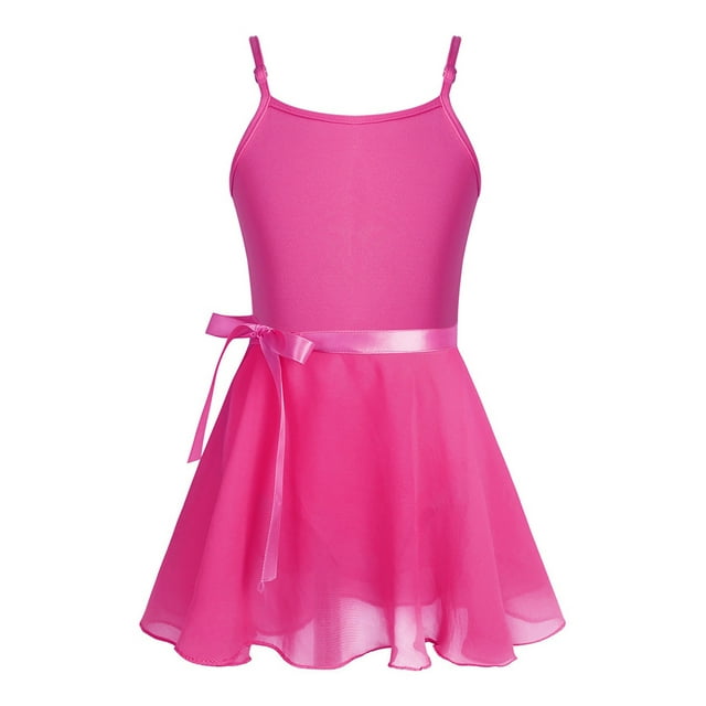 Girls Women Ballet Skirt Dance Wrap Skirt Chiffon Sheer Adjustable Skirt Ballerina Dance Clothespurple 5 7 Years