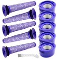 thumbnail image 1 of Paquete de 10 filtros de aspiradora de repuesto compatibles con Dyson V7 y V8, 1 of 7