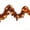 D, variant on Holloyiver Halloween Fluffy Garland with LED Light, Ghost Pumpkin Spider Bat Metallic Twist Garland for Home Tree Indoor Outdoor Party Car Parade Bike Decoration Accessories