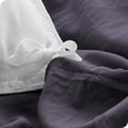 thumbnail image 6 of Bare Home Sandwash Microfiber Duvet Cover & Sham Set, Queen, Dusty Purple, 3-Pieces, 6 of 7