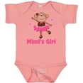 thumbnail image 3 of Inktastic Mimi's Girl monkey Girls Baby Bodysuit, 3 of 5