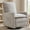 Light Gray, variant on Gelloan Upholstered Swivel Glider and Recliner Nursery Chair,Grey