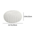 thumbnail image 2 of Wadada 13.8"/35cm Flower Floor Pillow Pumpkin Shape Cushion Cute Seating Pad Chair Cushion Oversized Soft Throw Pillow, Halloween Pumpkins Plush Toys,for Home Decoration Kids Girls Women Gifts, 2 of 8