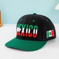 thumbnail image 7 of Jiibva Mexican Embroidered Baseball Cap Unisex Mexican Flag Hip Hop Hat Mexican Outdoor Recreational Sports Cap, 7 of 7