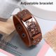 thumbnail image 3 of Pulsera De Cuero Retro Brazalete De Cuero De Moda Joyería De Hip Hop Para Hombres Y Mujeres, 3 of 7