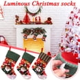 thumbnail image 1 of Vaidha LED Illuminated Large Christmas Stocking Christmas Decorations, 1 of 2