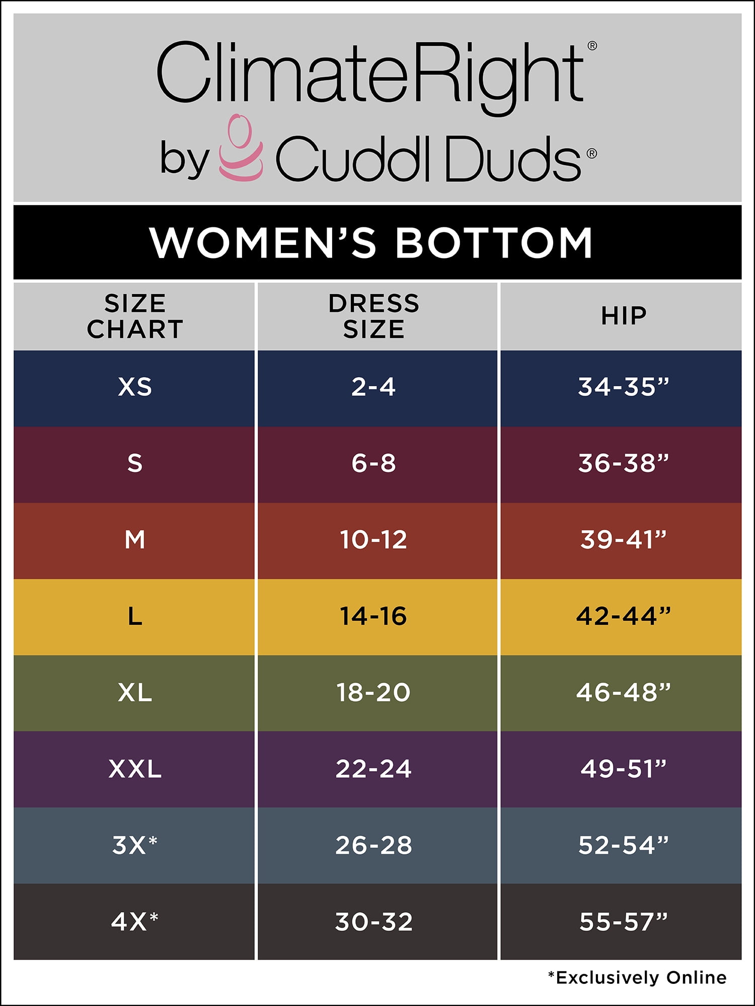 ClimateRight by Cuddl Duds Women’s Warmest Therma Suede High Rise Thermal Base Layer Legging, Sizes XS to 4X