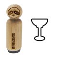 thumbnail image 1 of Margarita Glass Outline Rubber Stamp for Scrapbooking Crafting Stamping - Medium 1 Inch, 1 of 1
