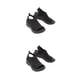 thumbnail image 4 of Jumpingount Zapatos de mujer ligeros y duraderos, elegantes sandalias de verano para salidas informales, sandalias de cuña informales de diario, negro treinta y cinco 2Conjunto, 4 of 6