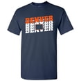thumbnail image 4 of UGP Campus Apparel Denver Retro Repeat - Sports Team City Pride Tailgating T Shirt - Medium - Navy, 4 of 6