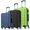 Blue-Black-Green, variant on ALEX VANDO Traveler Luggage 3 Piece Luggage Sets Hardshell Lightweight Suitcase with TSA Lock Spinner Wheels