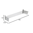 thumbnail image 2 of Tendedero extensible de pared de aluminio 80 cm 80 x 78 x 26 5 cm, 2 of 2