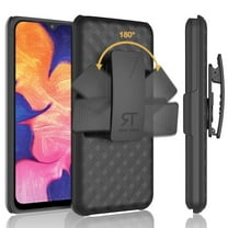 Rome Tech Samsung Galaxy A10e Shell Holster Combo Case - Black