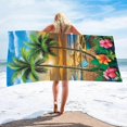 thumbnail image 5 of 70*150cm Summer Printed Beach Towel Quick Dry Lightweight Bath Swim Towels for Beach Travel, 5 of 5