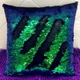 thumbnail image 4 of Housse de Coussin à Sequins Sirène, Housse de Coussin Magique Changeant de Couleur, 4 of 5