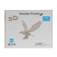 thumbnail image 1 of 3D Wooden Animal Puzzle, Smooth Edge Lifelike Details Kids Wooden Building Puzzle Hands-On Ability Exercising For 6 Years Old + For Early Education ANGGREK JI2014, 1 of 8