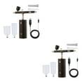 thumbnail image 2 of QualitChoice Compact Airbrush Air Compressor Kit Set Versatile Spray Painting Craft Rechargeable Nail Black 1.49x5.1x5.7 Inch 2Set, 2 of 6