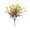 Yellow, variant on AOMXGD Artificial Violet Flowers With Faux Silk Fall Plants For Outdoor Garden Porch Patio Home Decor Centerpiece