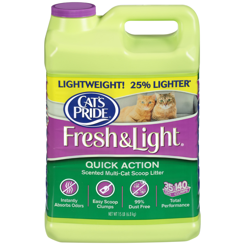 Cat's Pride Fresh & Light Quick Action Scented MultiCat Premium