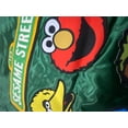 thumbnail image 6 of Sesame Street Men's Headgear Classics Embroidered Character Group Satin Jacket (XXX-Large, Green/Blue), 6 of 7