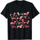 thumbnail image 1 of Playera para Mujer de Dálmata con Vestido y Corazones para San Valentín, 1 of 7