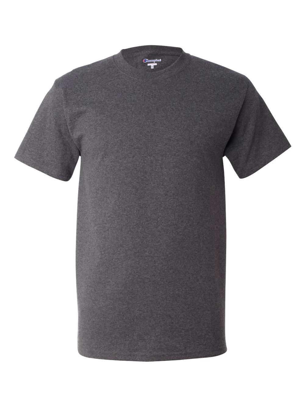 【oan】Circle Pil short Sleeve T-Shirt Champion T425 Men's Short Sleeve Cotton T-Shirt - Tagless