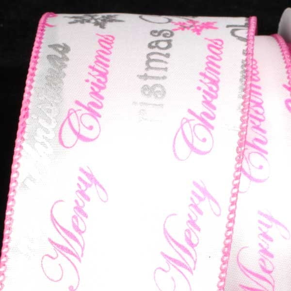 Pink Christmas Ribbon 
