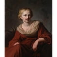 thumbnail image 3 of Reyer Jacobsz van Blommendael 12x14 Black Modern Framed Museum Art Print Titled - A Young Woman in Arcadian&nbsp;Costume (ca.&nbsp;1650), 3 of 5