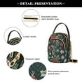 thumbnail image 4 of FORMRS Crossbody Bag for Women Quilted Travel Shoulder Cell Phone Purse with Chain Strap Handbag, Green Christmas, 4 of 7