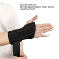 thumbnail image 4 of Orthèse de Poignet, Orthèse de Poignet en Cuivre à Compression, Manchon de Sport Enveloppant avec Attelles, 4 of 8